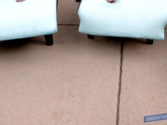 指いじり, レズビアン, なめる, オマンコ