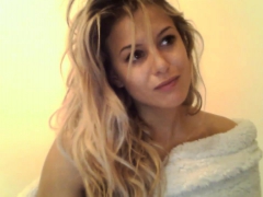 Amateur, Blonde, Doigter, Lingerie, Masturbation, Jouets, Webcam