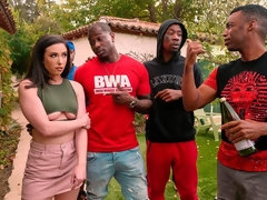 Anal, Negro, Mamada, Grupo, Interracial, Orgía, Adolescente, Tetas