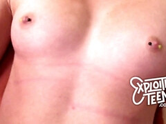 Blond, Pijpbeurt, Bruinharig, Rondborstig, Compilatie, Natuurlijke tieten, Kut duiken, Tiener