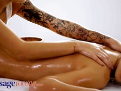 Блондинки, Чешки, Огромные размеры, Лесбиянка, Массаж, Натуральные сиськи, Масло, Оргазм