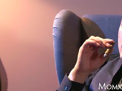 Жопа, Блондинки, Минет, Постарше, Милф, От первого лица, Чулки