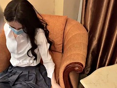 Domestic AV Sugar Heart Vlog College student Mais senior student creampie and creampie Senior student Ran Ran