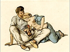 Vintage retro classical hardcore fucking art