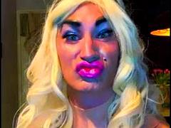 Beauté, Grosse bite, Travestis, Néerlandais, Latex, Mature, Transsexuelle, Fumer