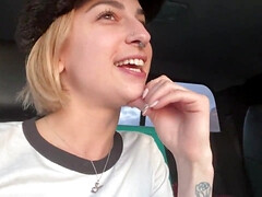 Kristen Scott Gives Dante Colle Road Head