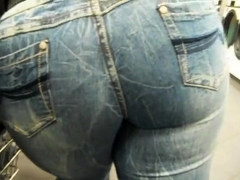 Amateur, Culo, Al aire libre, Público, Voyeur