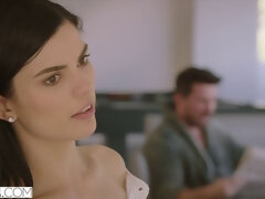 お尻, フェラチオ, 茶髪の, 手コキする, キス, なめる, マッサージ, 剃毛