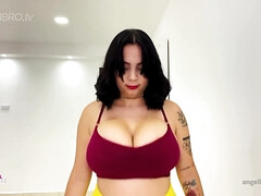 Kim Velez - Bouncing Her Huge Tits - Housewives