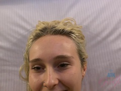 Leie, Schmutzig, Freundin, Piercing, Pov, Dürr, Socken, Titten