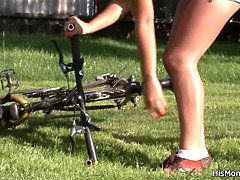 Tchèque, Lesbienne, Masturbation, Mature, Mère que j'aimerais baiser, De plein air, Réalité