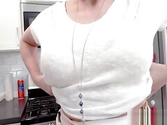Grosser arsch, Blondine, Vollbusig, Klassisch, Milf, Natürlich, Pov, Muschi