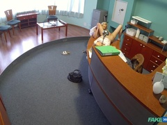 中出し, 医者, 指いじり, なめる, オフィス, ハメ撮り, オマンコ, のぞき