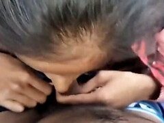 18 años, Amateur, Verga grande, Mamada, Pareja, Indio, Tetas naturales, Uniforme