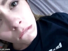 18 летние, Блондинки, Семяизвержение, Домашнее видео, Молоденькие