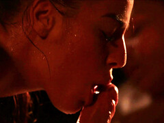 Gentle threesome sex with hot girlfriends Angel Piaff and Eveline Dellai