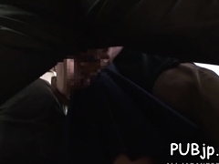 Asiático, Mamada, Japonés, Público, Adolescente