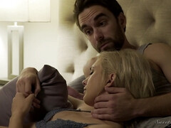 フェラチオ, 茶髪の, 大学生, チン, Hd, なめる, ピアス, ラフ