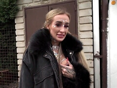 Enthousiasteling, Grote lul, Grote mammen, Blond, Pijpbeurt, Hardcore, Hd, Tiener