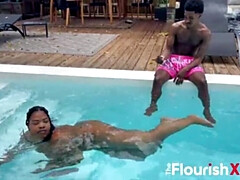 素人, ぽっちゃり, デカ尻, 黒人