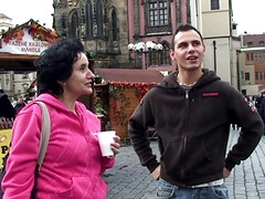 フェラチオ, 茶髪の, チェコ, お婆さん, 熟年, オマンコ, 現実, ショートヘア