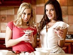 Любители, Большой член, Минет, Брюнетки, Гибкие, Тощие, Молоденькие, Сиськи