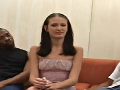 美女, デカチン, 黒人, ブロンド, 黒人, 異人種間, ラティーナ, オッパイの