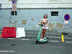 18, お尻, デカパイ, 公共, オマンコ, ティーン, オッパイの, 濡れ