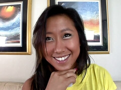Gorgeous 18 Yo Asian Girl Shattered Rough At Casting