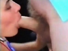 Leie, Strand, Blasen, Milf, Im freien