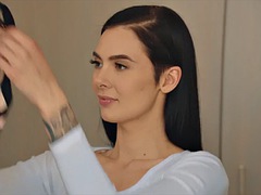 アナル, デカチン, 黒人, フェラチオ, 黒人, 異人種間, なめる, 馬乗り