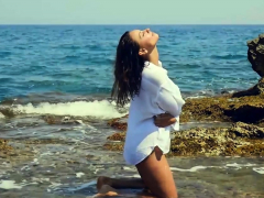 Strand, Bruinharig, Hd, Softcore pornografie, Alleen, Tiener