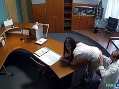 Любители, Минет, Измена, Парочка, Лизание, Медсестра, В офисе, Подглядывание