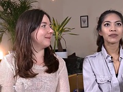 ディルド, 指いじり, ドイツ人, ハードコア, キス, レズビアン, オッパイの, おもちゃ