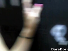 Slaapkamer, Zwart, Blond, Bruinharig, Universiteit, Groep, Tieten likken