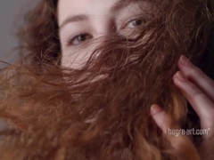 Cul, Beauté, Brunette brune, Souple, Naturelle, Étudiant, Nénés