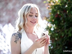 Hot Romantic Orgy with Charlie Dean & Audrey Reid - Big Tits, Blowjobs & Sensual Group Sex