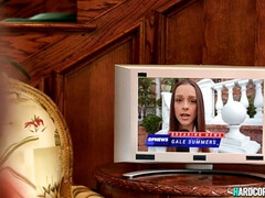 デカパイ, ブロンド, 茶髪の, ハードコア, 淫乱熟女, 母, ポルノスター, 三人