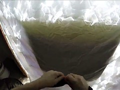 On set with sexy Skin Diamond