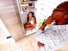 お尻, デカ尻, フェラチオ, バック, 手コキする, 異人種間, ラティーナ, ティーン