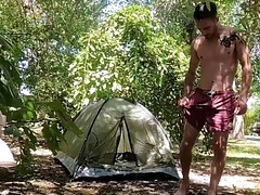 Anal, Brunette brune, Gorge profonde, Souple, Homosexuelle, Embrassement, Masturbation, De plein air