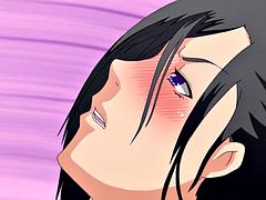 Grote mammen, Groep, Feest, Tieten likken