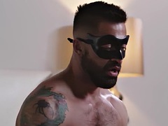 Anal, Verga grande, Negro, Mamada, Ébano, Gay, Interracial