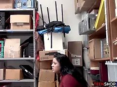 デカ尻, フェラチオ, バック, Hd, ラティーナ, オフィス, 現実, ティーン