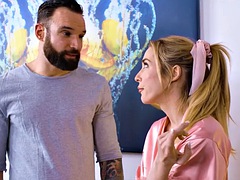 カップル, 指いじり, 彼女, 淫乱熟女, オイル