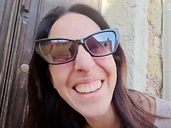 Leie, Grosse titten, Blasen, Braunhaarige, Selbstgemacht, Milf, Orgasmus, Weibliche ejakulation