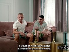 Mooi, Blond, Bedriegen, Tsjechisch, Daddy, Europees, Vriendin, Hd