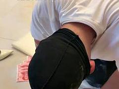 アジア人, ブーツ, 茶髪の, 中国人, フェムドム, フェティッシュ