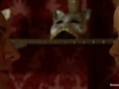Bondage, Face assise, Doigter, Humiliation, Orgasme, Prostate, Rugueux, Esclave