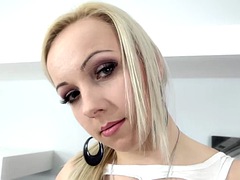 Schönheit, Grosse titten, Blondine, Titten